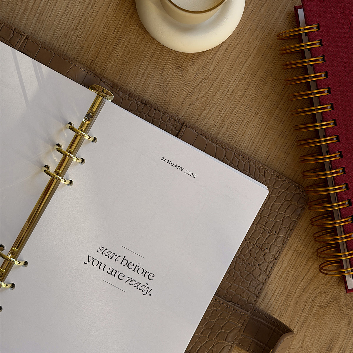 2027 Dated Planner Inserts | A5 Rings