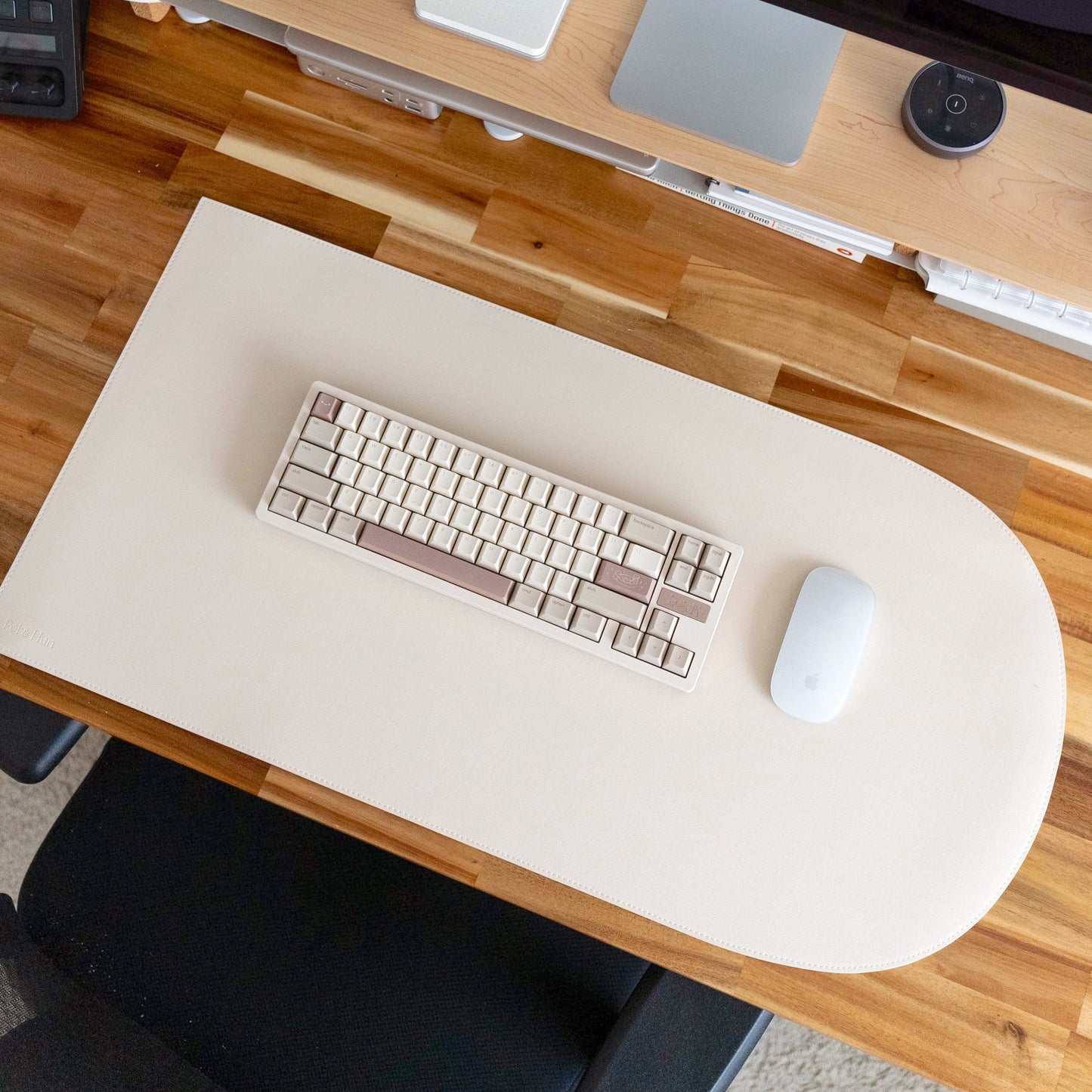 Arch Desk Mat | Oat Milk