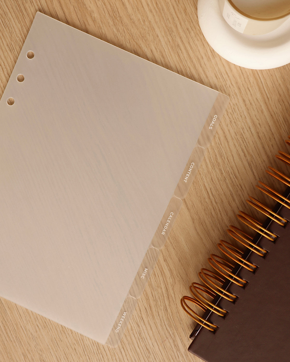 Side Signature Divider Tabs | A5 Rings